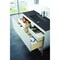 James Martin Vanities 47.3'' Single Vanity, Glossy White w/ Charcoal Black Composite Stone Top 805-V47.3-GW-CH - alternate 2